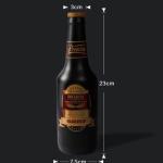 Âm đạo giả ngụy trang cao cấp Premium, kiểu dáng chai rượu màu đen, dụng cụ tự sướng cho nam giới trưởng thành, kích thước dài khoảng 23 cm theo thông tin người bán, có phiên bản tích hợp rung và phiên bản không rung để lựa chọn