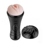 Cốc thủ dâm Pink Pussy có rung 7 chế độ, thiết kế ngụy trang dạng đèn pin cho nhu cầu cá nhân, chất liệu ABS và silicone theo thông tin tham khảo, kích thước tùy phiên bản, dành cho người trưởng thành