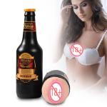 Âm đạo giả ngụy trang cao cấp Premium, kiểu dáng chai rượu màu đen, dụng cụ tự sướng cho nam giới trưởng thành, kích thước dài khoảng 23 cm theo thông tin người bán, có phiên bản tích hợp rung và phiên bản không rung để lựa chọn