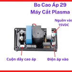 Bo Mạch Cao Áp 29 Máy Cắt Plasma, Mạch Kích Hồ Quang Hỗ Trợ Mồi Lửa Mạnh Và Ổn Định, Thiết Kế Chắc Chắn Giúp Hạn Chế Ảnh Hưởng Do Rung Lắc, Phù Hợp Cho Máy Cắt Plasma Hoạt Động Với Cường Độ Cao