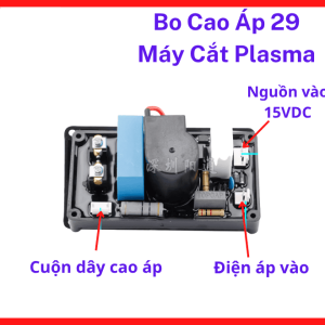 Bo Mạch Cao Áp 29 Máy Cắt Plasma, Mạch Kích Hồ Quang Hỗ Trợ Mồi Lửa Mạnh Và Ổn Định, Thiết Kế Chắc Chắn Giúp Hạn Chế Ảnh Hưởng Do Rung Lắc, Phù Hợp Cho Máy Cắt Plasma Hoạt Động Với Cường Độ Cao