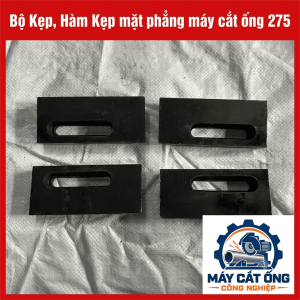 Hàm kẹp phẳng máy cắt ống 275, phụ tùng cơ khí cho xưởng cắt ống sắt thép và gia công kim loại, hỗ trợ tìm đúng linh kiện theo mẫu cũ, bản vẽ kỹ thuật và thông số của nhà cung cấp