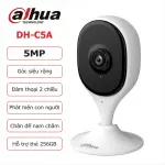 Camera Dahua Wifi 5.0MP, hình ảnh cực rõ, hỗ trợ ONVIF, kết nối WiFi 6 và Bluetooth, Auto Tracking AI, lưu trữ 256GB, bảo mật riêng tư, siêu nhẹ chỉ 95g