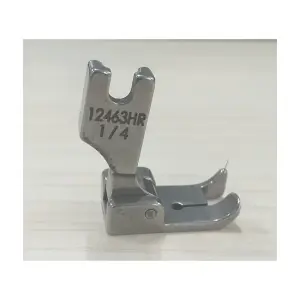 12463 HR 1/16 Chân Vịt Máy May Công Nghiệp, Chân Vịt Dẫn Mép Phải 1,6 mm, Chân Vịt Bản Lề Dùng Cho May Đường Thẳng, May Diễu, May Pespunt Và Các Công Việc Cần Đường May Gần Mép