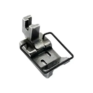 Chân vịt máy may 2 kim 1 inch, phụ tùng thay thế cho máy may công nghiệp, hỗ trợ chân ép và dẫn vải trong quá trình tạo đường may song song, thích hợp sử dụng tại xưởng may, cơ sở gia công và sửa chữa