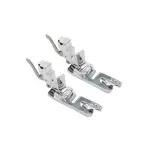Chân vịt 2 kim mí 1/8 x 1/4 ngược phải, chân vịt máy may công nghiệp 2 kim, phụ tùng máy may, linh kiện máy may, chân vịt dẫn hướng đường mí, phụ kiện thay thế cho máy 2 kim tương thích