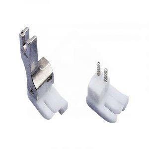 Chân vịt máy may TCR 1/16 nhựa mí phải 2 ly, chân vịt bù phải cho máy may công nghiệp, hỗ trợ dẫn mép vải ổn định, phù hợp may sát mép, may đường thẳng và thay thế chân vịt cũ đúng mã