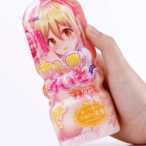 ốc thủ dâm nam NPG Anime Nhật Bản, thiết kế nhỏ gọn với vỏ ABS và lõi silicone mềm, cấu trúc vòng xoắn và gai nhỏ bên trong, kích thước 70 x 160 mm, thuận tiện cầm nắm, tháo rời để vệ sinh, dành cho người trưởng thành- **THIẾT KẾ ANIME:** Cốc thủ dâm
