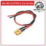 Đầu Nối Cái XT30U-F 2 Pin D18 Dài 30cm, Jack XT30U, Dây 18AWG, Đầu Cắm Pin Lithium, Kết Nối Nguồn DC, Phụ Kiện Drone FPV, Xe RC, ESC, Mạch Điều Khiển, Pin Sạc Và Thiết Bị Điện Tử