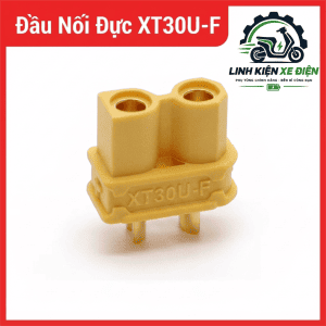 Đầu Nối Pin XT30U-F Cái AMASS, Jack XT30U Nữ 2 Chân Hàn Dây, Đầu Nối Nguồn DC Cho Pin LiPo, Drone FPV, Máy Bay RC, Xe RC, ESC, Robot Và Mạch Điện Tử, Vỏ PA Chống Cháy UL94 V-0, 15A, DC 500V