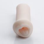 Đồ chơi tình dục nam hình miệng, dụng cụ thủ dâm cầm tay bằng vật liệu được người bán ghi là silicol nguyên khối, thiết kế nhỏ gọn 13 x 5 cm, trọng lượng khoảng 200 g, phù hợp người trưởng thành quan tâm đến sự riêng tư khi sử dụng