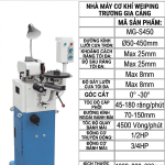 Máy Mài Lưỡi Cưa Đĩa Công Nghiệp 450, Thiết Bị Mài Răng Và Sửa Chữa Lưỡi Cưa Tròn, Hỗ Trợ Xử Lý Răng Cưa Bị Mòn Theo Thông Số Phù Hợp, Dành Cho Thợ Cơ Khí, Xưởng Mài Dao Và Nhà Máy Gia Công Kim Loại