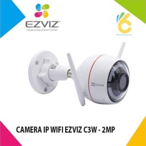 GIÁM SÁT MỌI LÚC, Camera ngoài trời Ezviz C3W CV310 2.0MP, đèn + còi chống trộm, chế độ ban đêm & chế độ màu, hỗ trợ thẻ 256 GB, chống nước IP66, thiết bị bảo vệ nhà thông minh