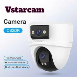 AN NINH KHÔNG THU HẸP, TOÀN CẢNH & MÀU SẮC, Camera Wifi VStarcam CS2DR dual-lens 2MP, xoay 340°/90°, cảnh báo người, lưu thẻ 256GB, ban đêm rõ màu, bảo vệ 24/7 cho ngôi nhà