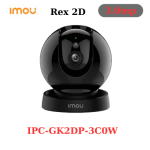 CAMERA TỰ ĐỘNG theo dõi – Imou Rex 2D 3MP IPC-GK2DP-3C0W, Smart Tracking, Phát hiện người thật, Báo động giả mạo giảm, Xoay 0–355°/0–90°, H.265 tiết kiệm bộ nhớ, Hồng ngoại 10m
