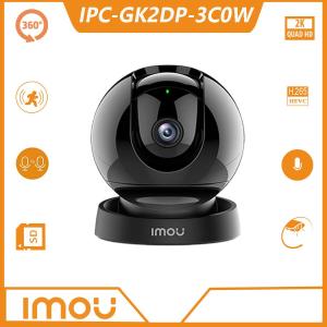 CAMERA TỰ ĐỘNG theo dõi – Imou Rex 2D 3MP IPC-GK2DP-3C0W, Smart Tracking, Phát hiện người thật, Báo động giả mạo giảm, Xoay 0–355°/0–90°, H.265 tiết kiệm bộ nhớ, Hồng ngoại 10m