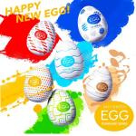 TENGA EGG cốc thủ dâm nam dùng một lần, thiết kế dạng trứng nhỏ gọn kín đáo, ống lót TPE mềm đàn hồi, thao tác thủ công chủ động điều chỉnh nhịp độ, không cần sạc điện, phù hợp nhu cầu chăm sóc cá nhân