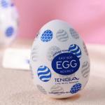 TENGA EGG cốc thủ dâm nam dùng một lần, thiết kế dạng trứng nhỏ gọn kín đáo, ống lót TPE mềm đàn hồi, thao tác thủ công chủ động điều chỉnh nhịp độ, không cần sạc điện, phù hợp nhu cầu chăm sóc cá nhân