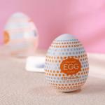 TENGA EGG cốc thủ dâm nam dùng một lần, thiết kế dạng trứng nhỏ gọn kín đáo, ống lót TPE mềm đàn hồi, thao tác thủ công chủ động điều chỉnh nhịp độ, không cần sạc điện, phù hợp nhu cầu chăm sóc cá nhân
