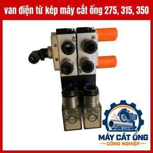 Van Điện Từ Đôi Máy Cắt Ống 275 315 350, Linh Kiện Điều Khiển Đóng Mở Khí Nén, Phụ Kiện Thay Thế Hệ Thống Van Máy Cắt Ống, Dành Cho Thợ Sửa Chữa Máy Công Nghiệp Và Cơ Sở Gia Công Kim Loại